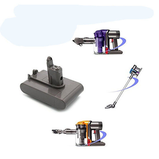 Reemplazo de la batería de vacío de Dyson Reemplazo de 2000mAh 22.2V para Dyson DC34 DC35 DC44