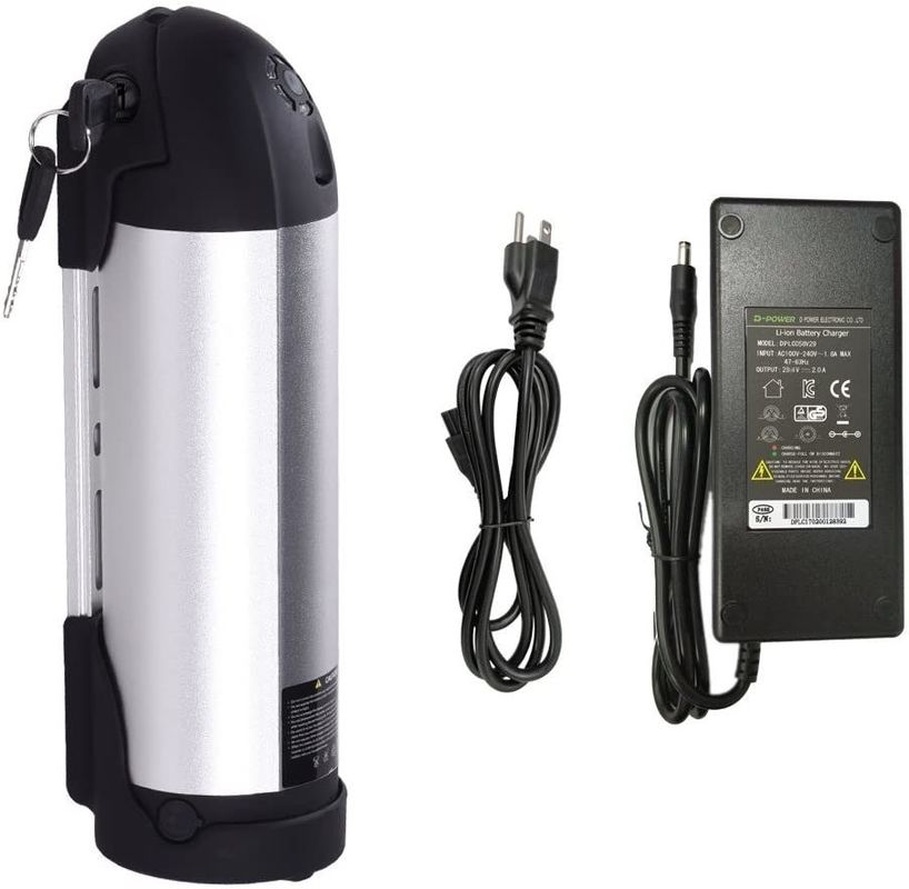 Batería de botella de agua para bicicletas 36V 48V con 18650 células de iones de litio 13.2ah 17.5ah 21ah