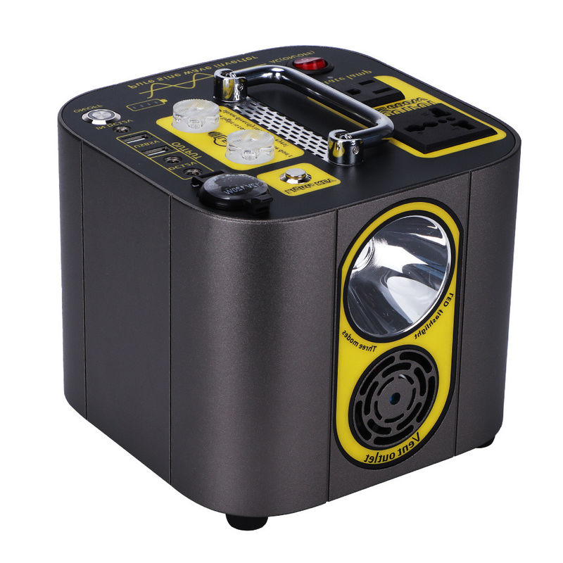 18650 Batería Estación de energía portátil 467wh 126ah Suministro 600W Pico 1000W Con USB tipo C
