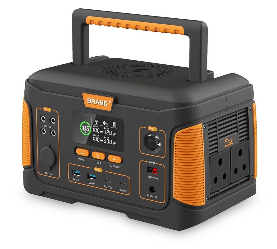 Inicio/ Exterior/ Camping Estación de energía solar portátil USB 650W 22.2V 28.6ah Recargable