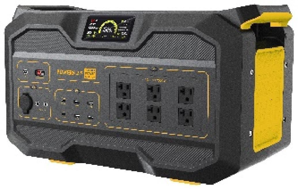 Generador solar 500W Estación de energía portátil con panel solar de capacidad 515wh Fuente de alimentación para la pesca nocturna de acampada