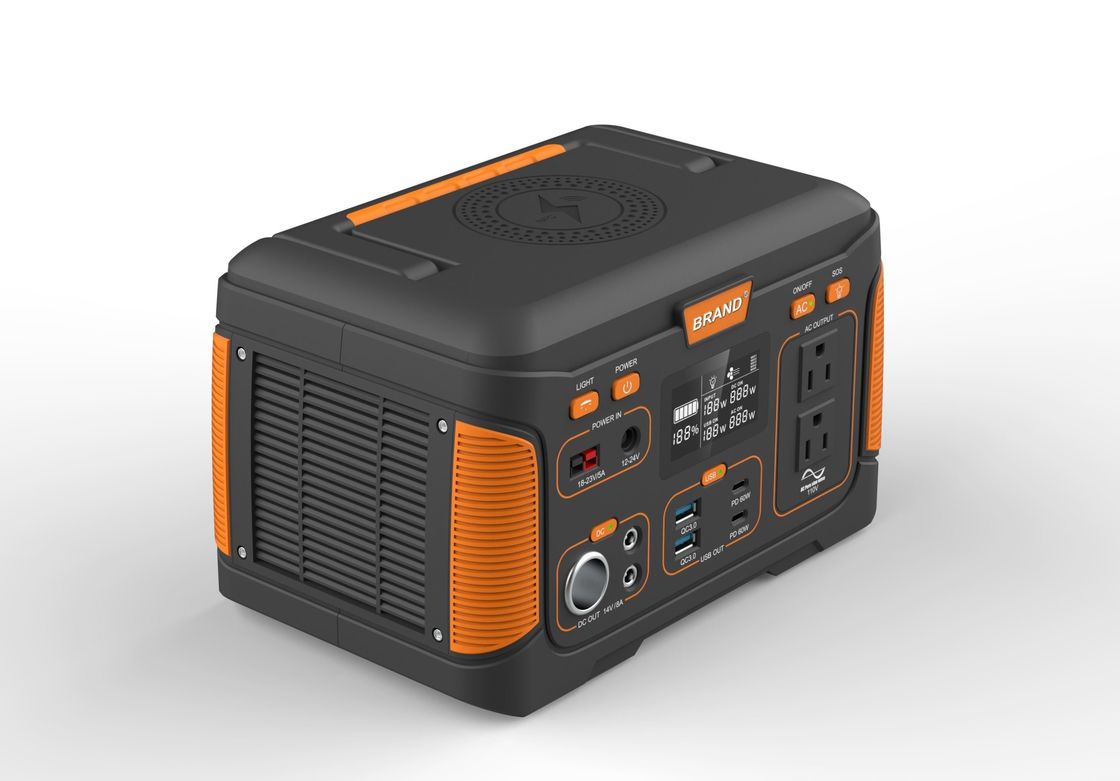 Generador solar de 300W Estación de energía portátil 14.8V 20.8ah Para acampar al aire libre