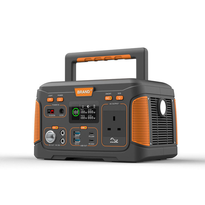 Generador solar de 300W Estación de energía portátil para acampar Emergencias Energía doméstica para pesca nocturna