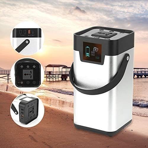 Batería portátil de almacenamiento de energía de gran capacidad de pequeño tamaño de 200W 400W Célula de litio