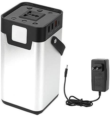 Batería portátil de almacenamiento de energía de gran capacidad de pequeño tamaño de 200W 400W Célula de litio