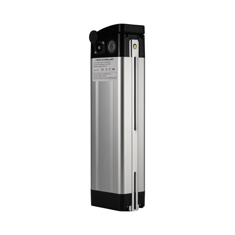 Batería para bicicleta de pez plateado E-tipo E 1000W 24V 36V 48V 10ah 15ah 20ah Batería para scooter eléctrico Batería para bicicleta 18650 Batería para tubos celulares Accu para aspiradoras