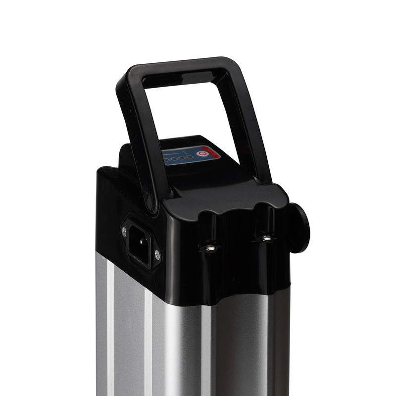 Batería para bicicleta de pez plateado E-tipo E 1000W 24V 36V 48V 10ah 15ah 20ah Batería para scooter eléctrico Batería para bicicleta 18650 Batería para tubos celulares Accu para aspiradoras