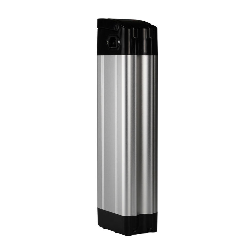 Batería de reemplazo de E Bike 1000W 24V 36V 48V 10ah 15ah 20ah Batería de aspiradora Batería de bicicleta 18650 Batería de celda de tubo descendente de plata de estilo pescado