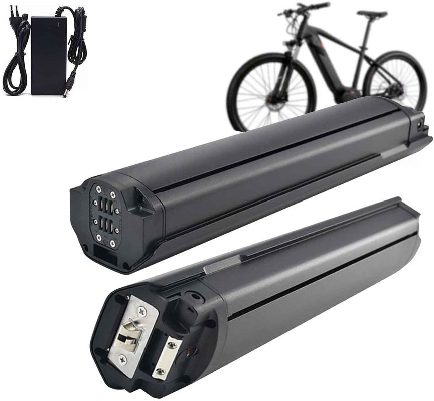 48V 10.4ah Batería de reemplazo para bicicleta eléctrica 13s5p Negro 30A Protección de PCB con cargador USB 5V