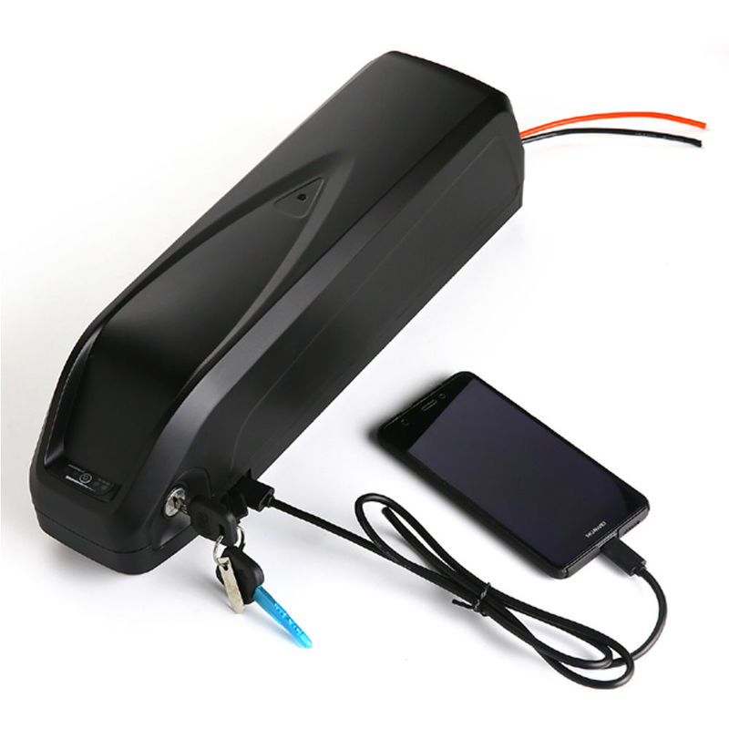 48V 13Ah Batería de Ebike Downtube Batería de iones de litio 18650 Células Bicicleta eléctrica Batería extraíble