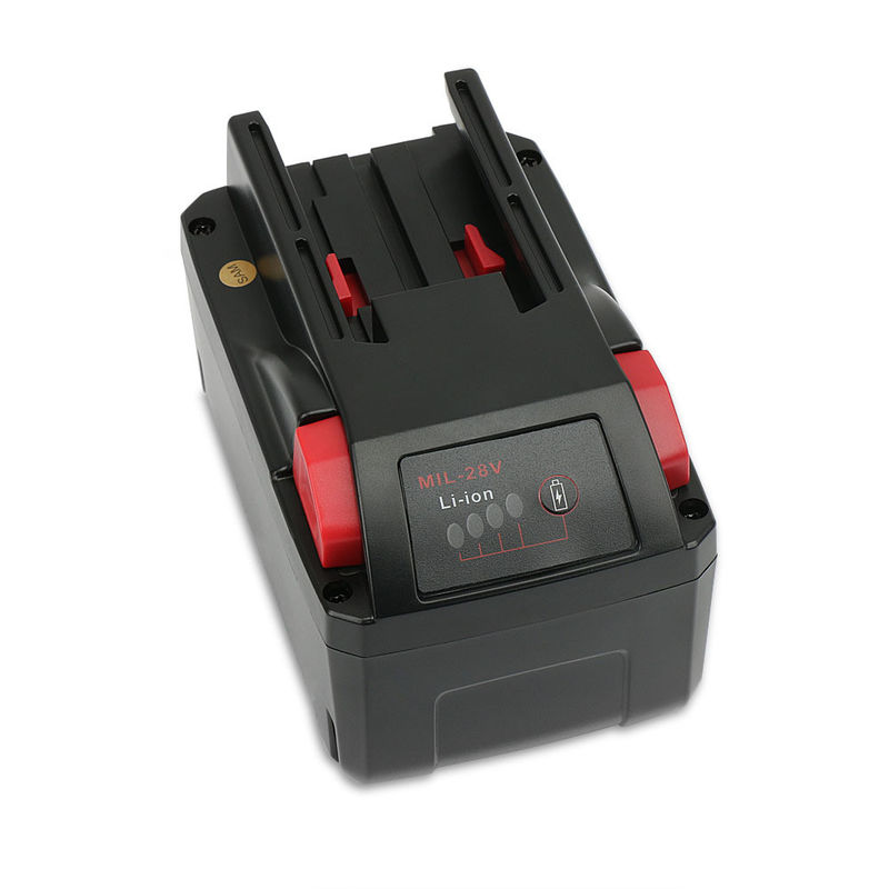 Batería de 28V 6000mAh Compatible con herramientas eléctricas inalámbricas de Milwaukee Compatible con reemplazo de Milwaukee