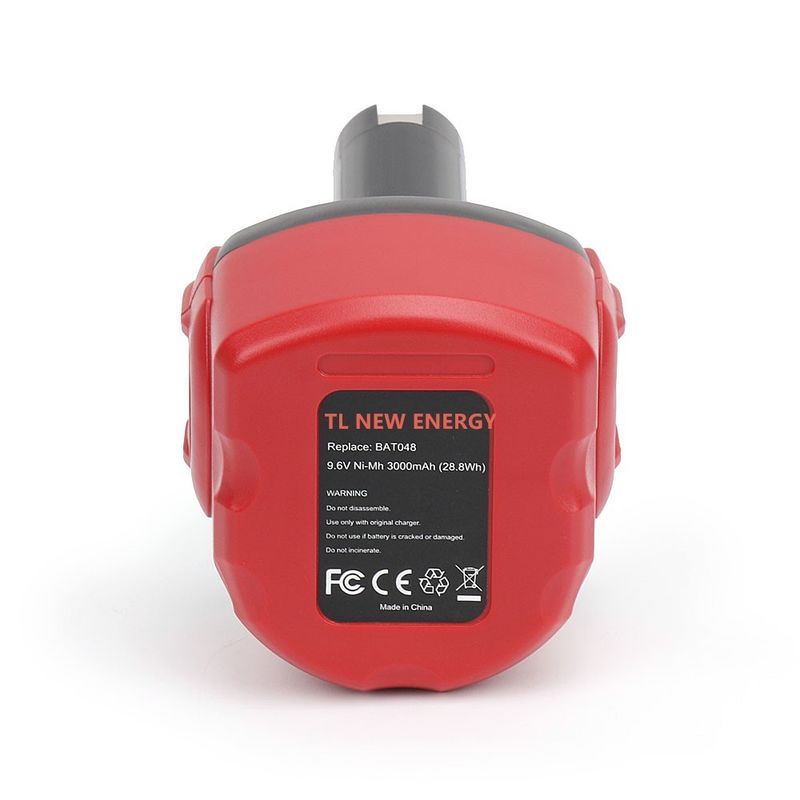 9.6V 2000mAh Bosch Batería de repuesto de herramientas eléctricas para Bosch bat048, Bat100, Bat119, 2607 335 540, 2607 335 674, 2607 335 682