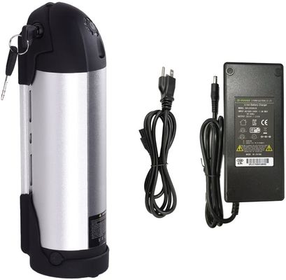Batería de botella de agua para bicicletas de tubo descendente 36V 10ah 18650 célula de iones de li