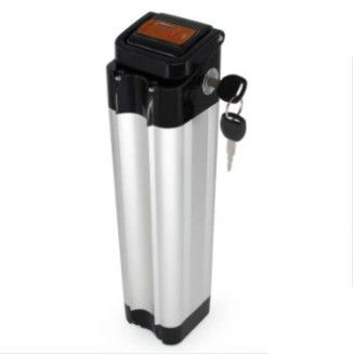 18650 Iones de litio Plata Batería de bicicletas de pescado 24V 36V 48V con llave Samsung Mifa ZhenLong