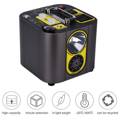 AC DC USB Carga inalámbrica Batería de litio Generador de energía de 100W Banco de energía solar Acampada al aire libre Viajes Energía portátil