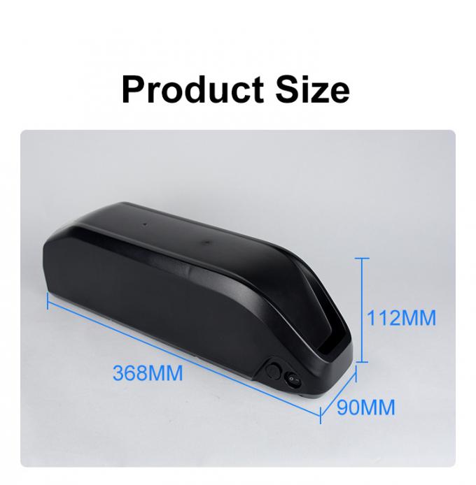 48V 13ah Rechargeable Li-ion Battery 18650 Cells Electric Bicycle Removable Battery Pack
