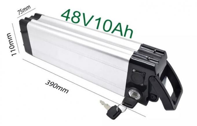 Silver Fish E-Type E Bike Battery 1000W 24V 36V 48V 10ah 15ah 20ah E-Scooter Battery Bicycle Battery 18650 Cell Downtube Akku Vacuum Cleaner Battery Pack