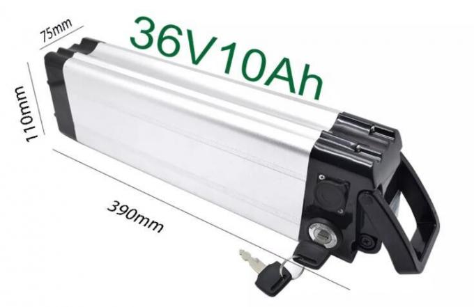 Silver Fish E-Type E Bike Battery 1000W 24V 36V 48V 10ah 15ah 20ah E-Scooter Battery Bicycle Battery 18650 Cell Downtube Akku Vacuum Cleaner Battery Pack